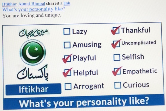 personality
